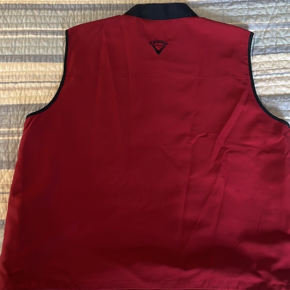Callaway golf vest Men’s M Red - Picture 6 of 14